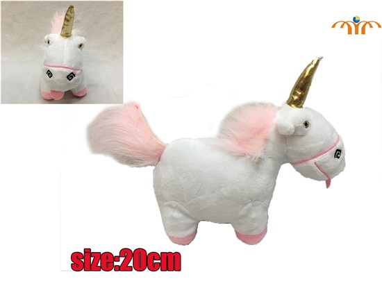 Anime White Unicorn Anime Plush Doll