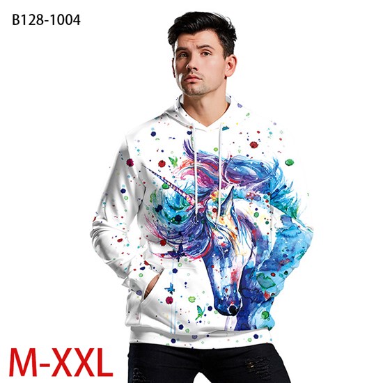 Unicorn Men and Women Shirts Unisex 3D Fashion Printed Shirts Hoodie
