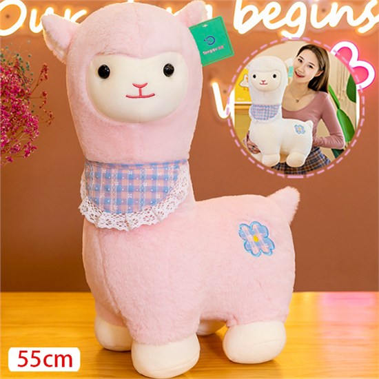 Cute Llama Alpaca Plush Toy Soft Stuffed Animal Doll