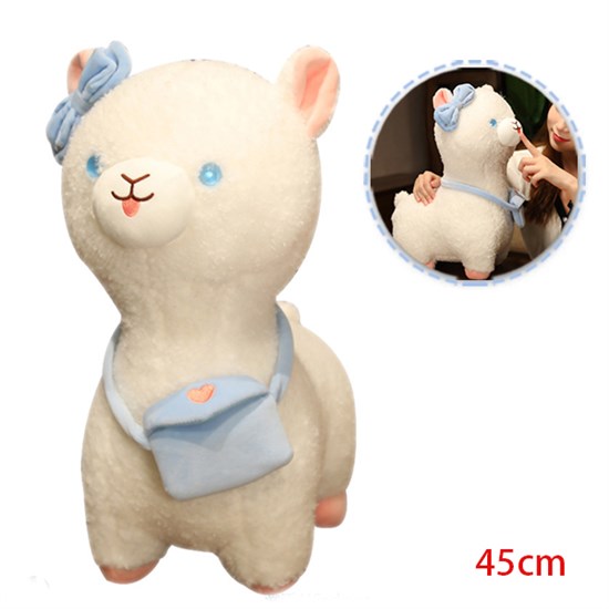 Cute Llama Alpaca Plush Toy Soft Stuffed Animal Doll