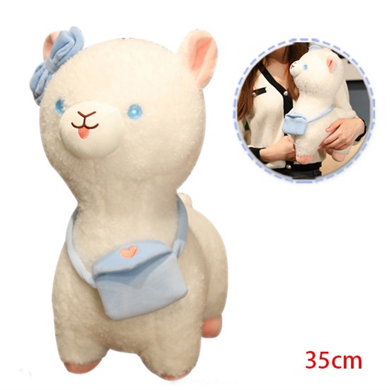 Cute Llama Alpaca Plush Toy Soft Stuffed Animal Doll