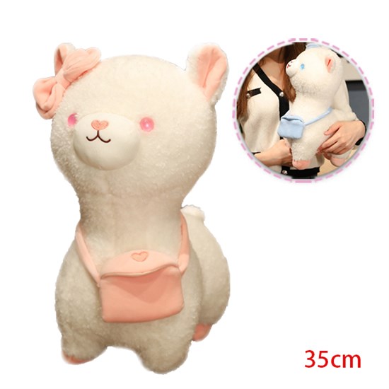 Cute Llama Alpaca Plush Toy Soft Stuffed Animal Doll