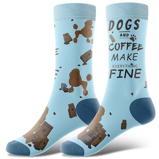 Novelty Poodle Socks Funny Pet Dog Socks