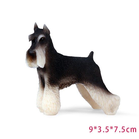 Schnauzer Figure Toy Dog