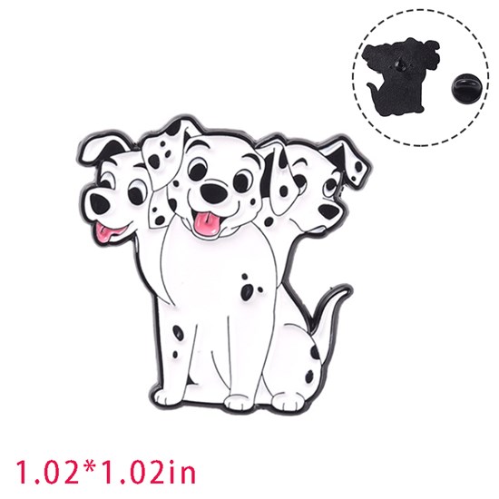 Cute Cartoon Animal Dachshund Enamel Pin Brooch