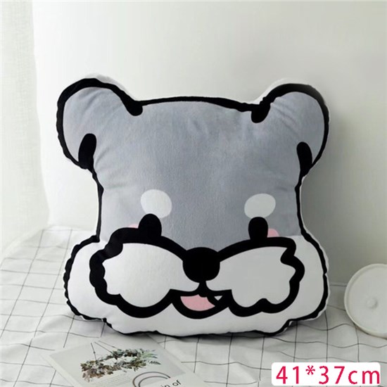 Schnauzer Plush Hugging Pillow Pet Shaped Pillow