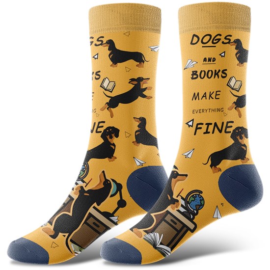 Novelty Dachshund Socks Funny Pet Dog Socks