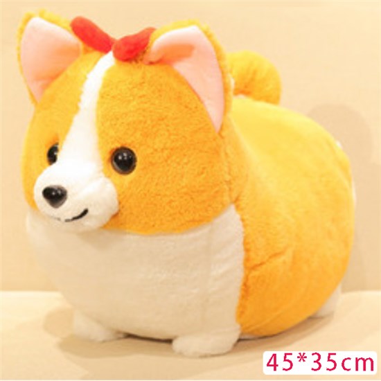 Corgi Stuffed Animal Soft Dog Plush Hugging Pillow Toy Gifts for Kids