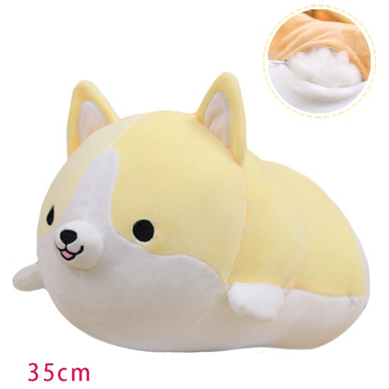 Corgi Stuffed Animal Soft Dog Plush Hugging Pillow Toy Gifts for Kids