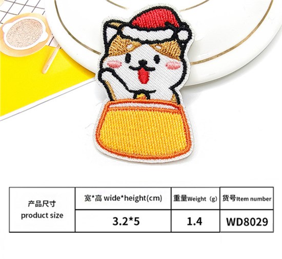 Akita Dog Embroidered Patch For Clothes DIY Accessories
