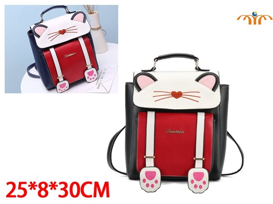 Anime Lovely Neko Cat Ear PU Leather Shoulder Bag