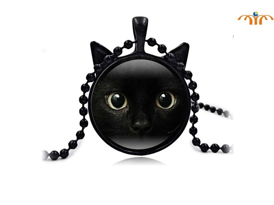 Anime Cat Alloy Necklace