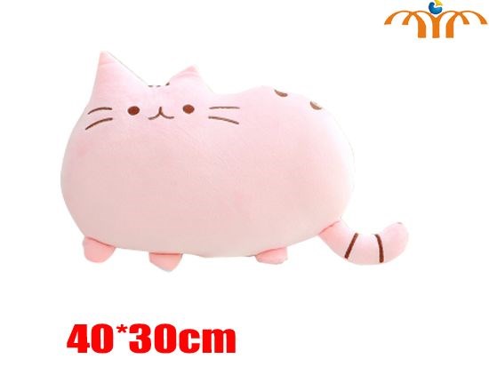 Cat Anime Pink Pillow