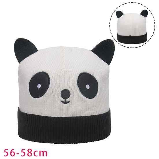 Lovely Panda  Knit Hat