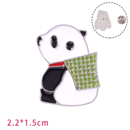 Cute Cartoon Animal Funny Panda Enamel Pin Brooch