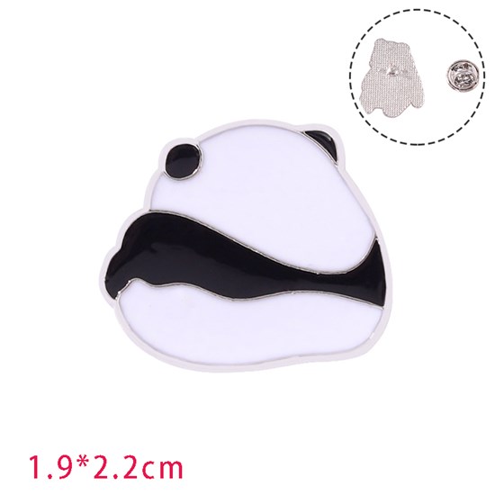 Cute Cartoon Animal Funny Panda Enamel Pin Brooch