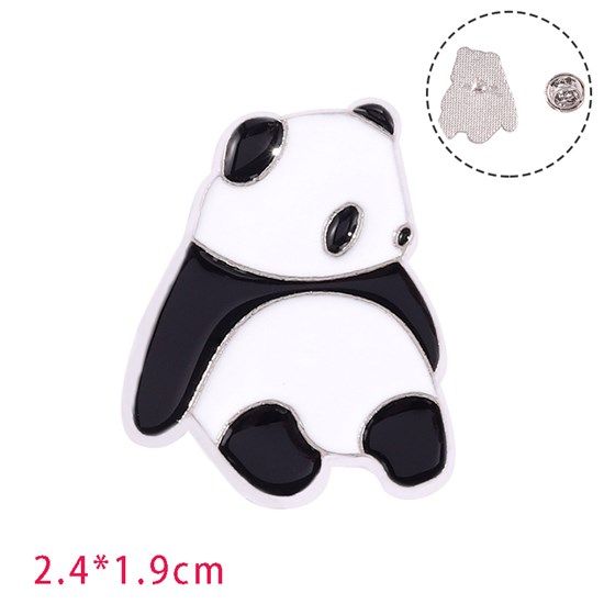 Cute Cartoon Animal Funny Panda Enamel Pin Brooch