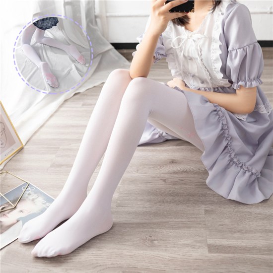 Cute White Cat Claw Tights Stockings Thigh High Stockings Pantyhose For Women