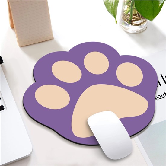 Cute Dog Cat Paw Pattern Mouse Pad Mousepad