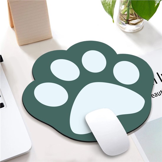 Cute Dog Cat Paw Pattern Mouse Pad Mousepad