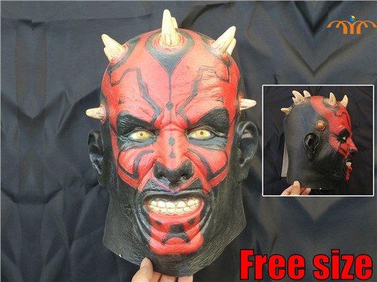 Halloween Party Individuality PVC Mask Cosplay