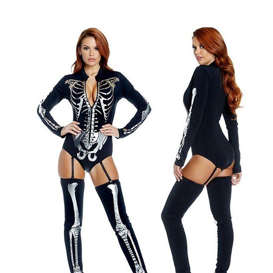 Halloween Skeleton Cosplay Costume