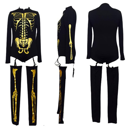 Halloween Skeleton Cosplay Costume