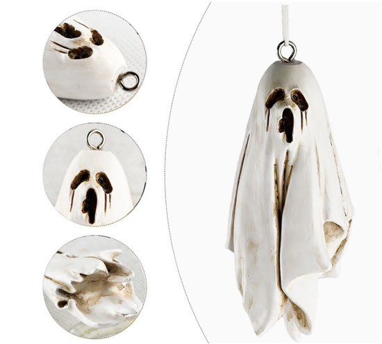 Halloween Garden Ghost Decor,Resin Ghost Statue