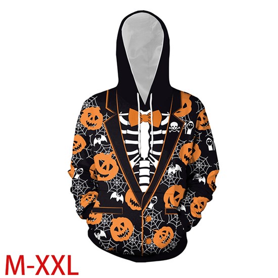 Halloween Men and Women Shirts Unisex 3D Fashion Printed Shirts Hoodie