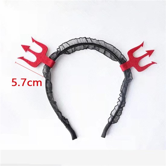 Halloween Headband DevilHair Clip Hair Hoop Cosplay