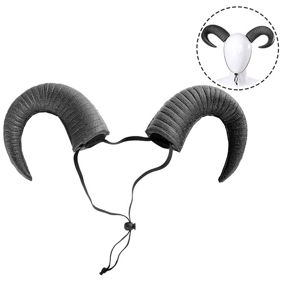 Halloween Hair Hoop Headband Theme Party Performance Headdress Devil Horn Headbands Cosplay Headwear