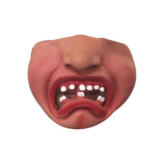 Novelty Halloween Half Face Mask Cosplay Horror Mask