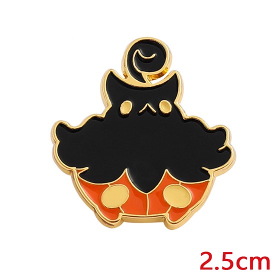 Halloween Funny Pumpkin Enamel Pins Brooch Badge 