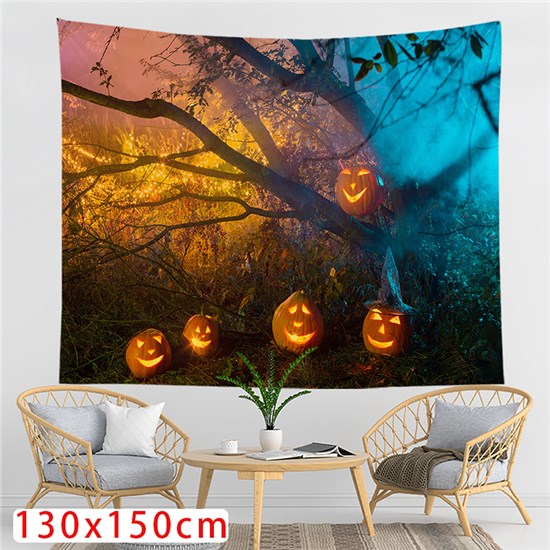 Halloween Tapestry Wall Tapestries Wall Hanging for Room 
