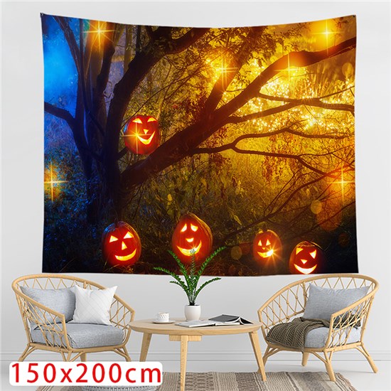 Halloween Tapestry Wall Tapestries Wall Hanging for Room 