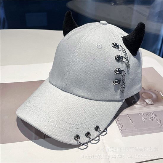 Halloween Little Devil Corner Cap Punk Baseball Cap