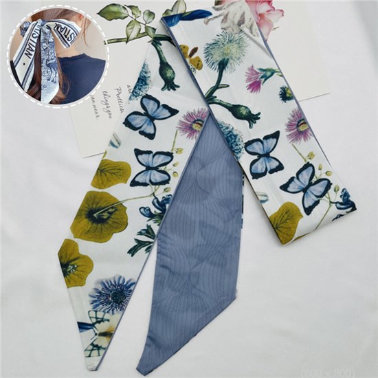 Butterfly Hair Band Hair Scarf Vintage Accessories for Women Girls