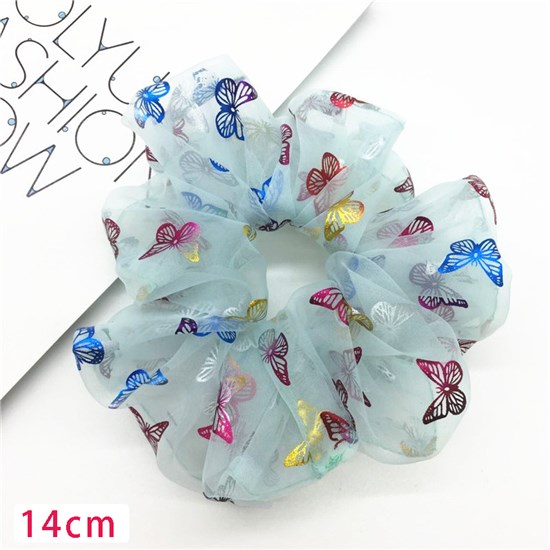 Butterfly Organza Hair Scrunchies