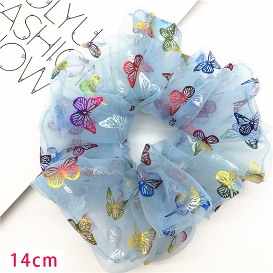 Butterfly Organza Hair Scrunchies