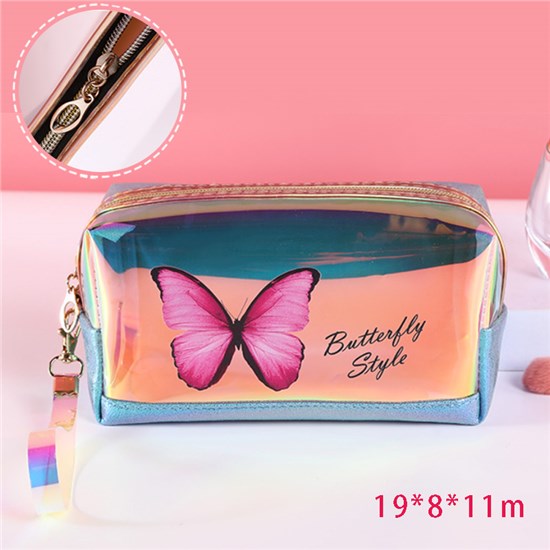 Butterfly Laser Makeup Bag