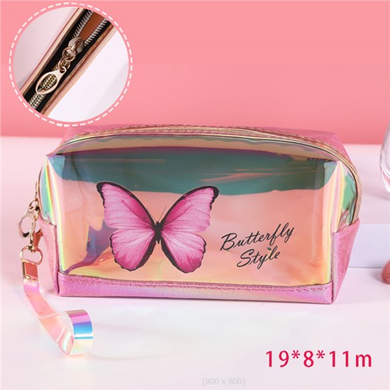 Butterfly Laser Makeup Bag