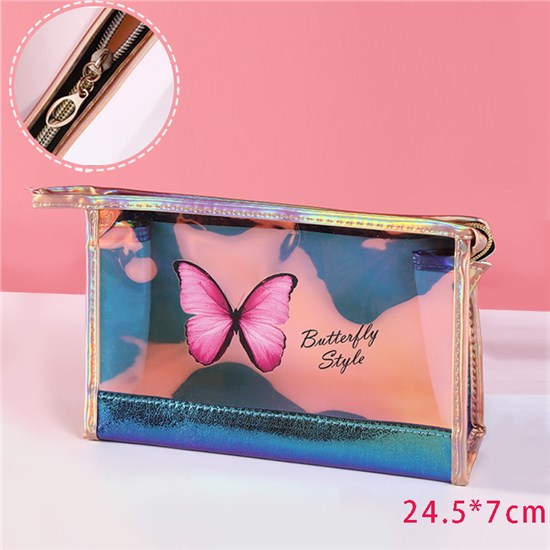 Butterfly Laser Makeup Bag
