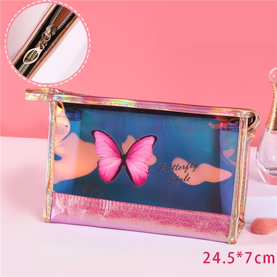 Butterfly Laser Makeup Bag