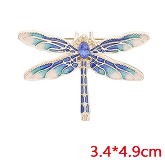 Dragonfly Enamel Colorful Brooch Pin Badge