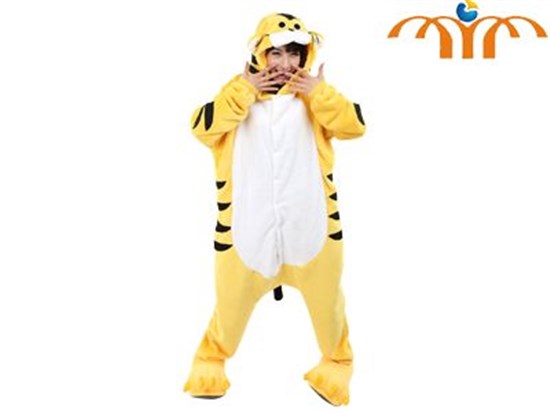 Cartoon Tiger Kigurumi Onesie Cosplay Animal Jumpsuit Costume Only Costume