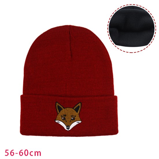 Fox Red Knit Hat
