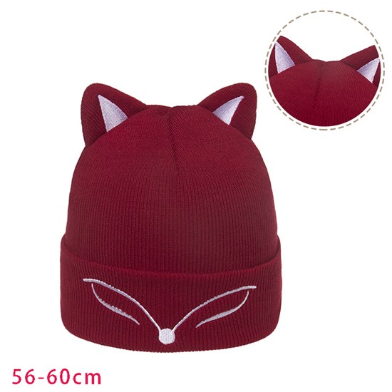 Fox Red Knit Hat