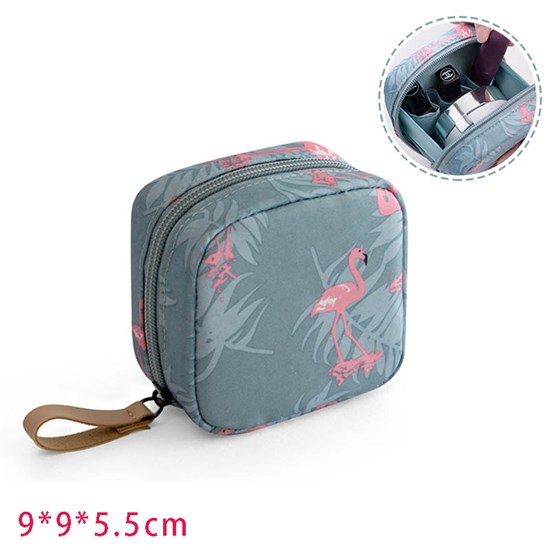 Flamingo Women Funny Makeup Bag 