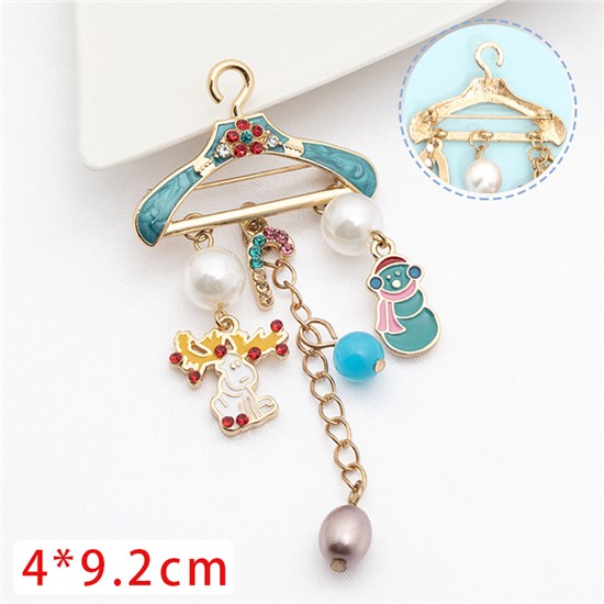 Christmas Brooch Pin Holiday Pin