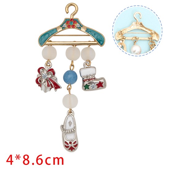 Christmas Brooch Pin Holiday Pin